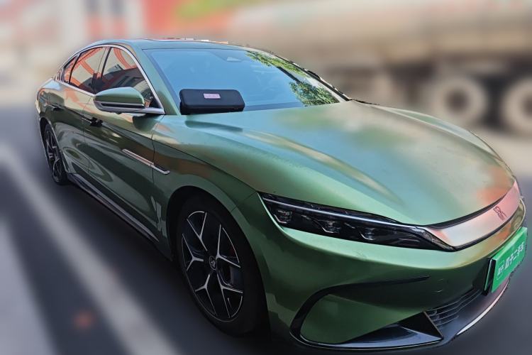 Used BYD Han 2022 EV Genesis Edition 715KM Front-Wheel-Drive Prestige Model Exterior 2