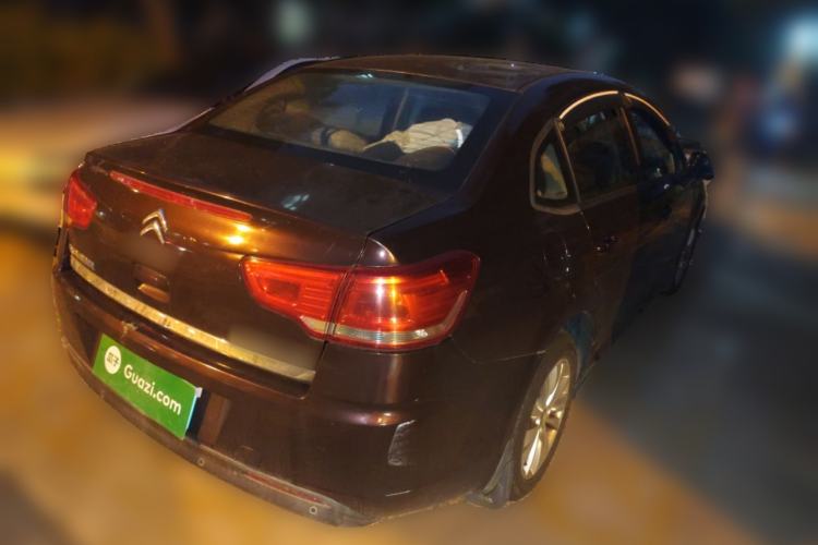 Used Citroen C-Quatre 2012 Sedan 1.6L Automatic Prestige Model Rear Right 45 Deg