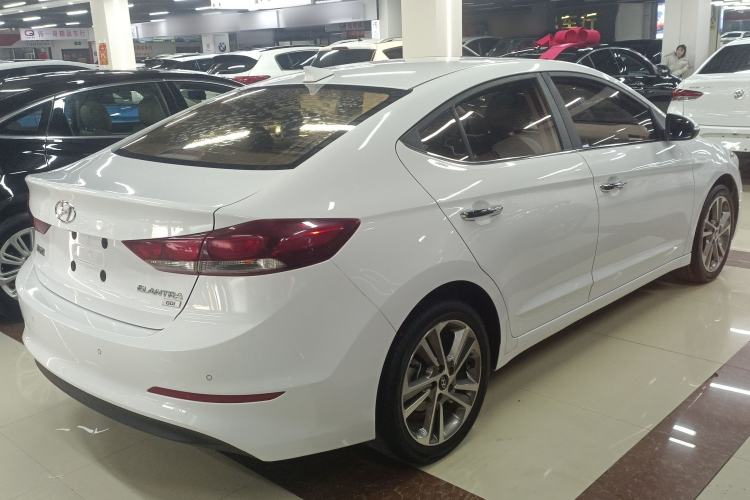 Used Hyundai Elantra (6th Generation / Lingdong) 2016 1.6L Automatic ZhiXuan – Elite Version Rear Right 45 Deg