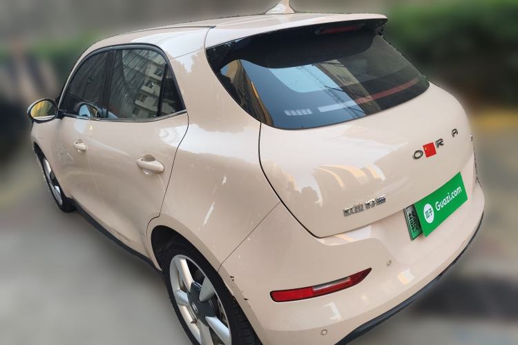 Used ORA Good Cat 2023 401 km Standard Range Luxury Version Lithium Iron Phosphate Rear Left 45 Deg