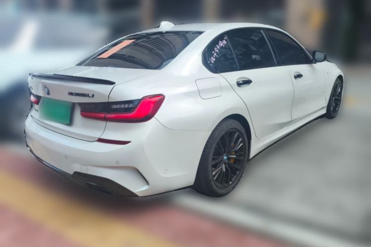 Used BMW 3 Series 2020 Facelifted 325Li M Sport Night Edition Package Rear Right 45 Deg