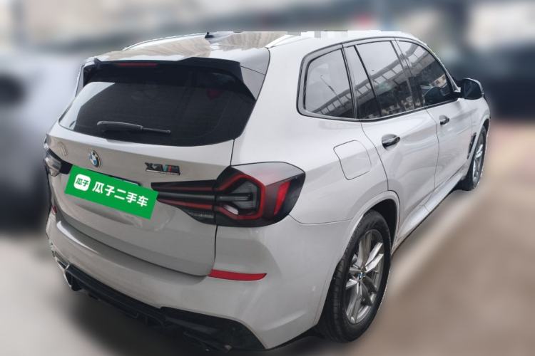 Used BMW X3 2021 xDrive25i M Sport Package Rear Right 45 Deg