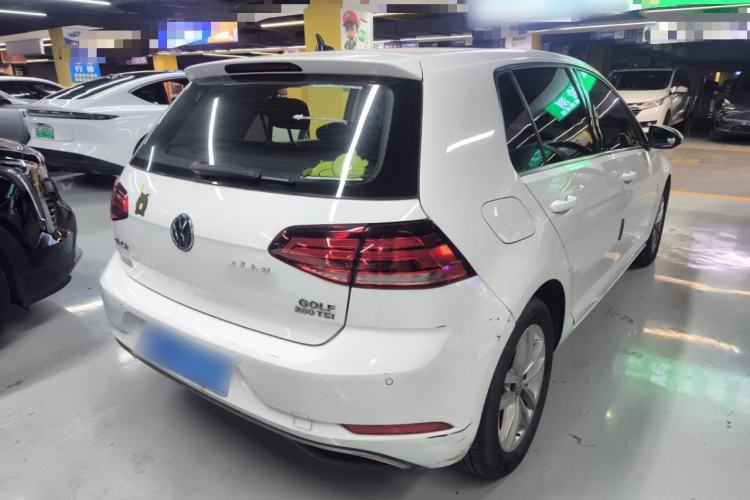 Used Volkswagen Golf 2019 280TSI DSG Comfort Version China V Standard Rear Right 45 Deg