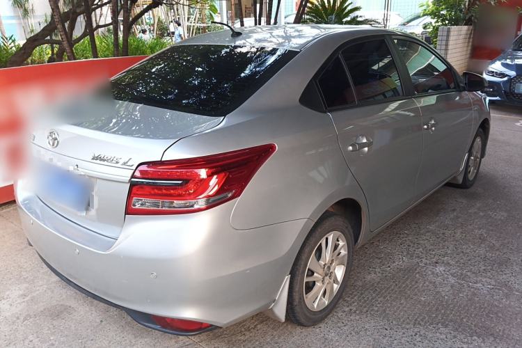 Used Toyota YARiS L Zhi Xiang 2017 1.5E CVT Dynamic Edition Rear Right 45 Deg