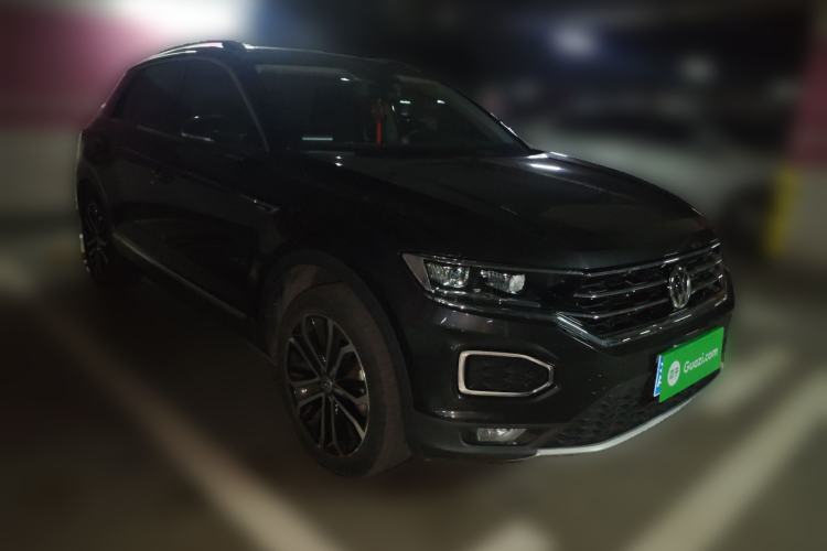 Used Volkswagen T-ROC 2020 280TSI DSG Two-Wheel Drive Comfort Version Front Right 45 Deg