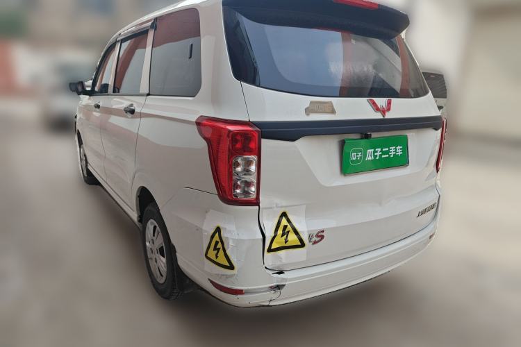 Used Wuling Hongguang 2019 1.5L S Basic Version China VI Standard LAR Rear Left 45 Deg
