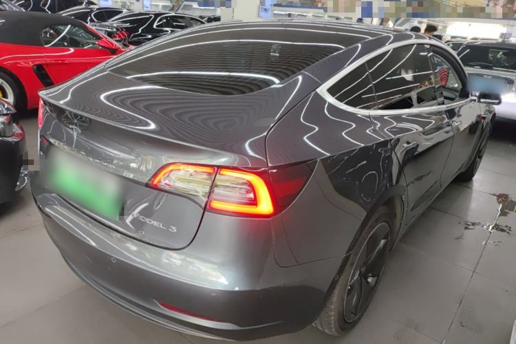 Used Tesla Model 3 2020 Standard Range Rear-Wheel Drive Upgraded Version Rear Right 45 Deg