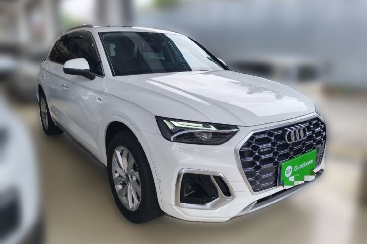 Used Audi Q5L 2021 40 TFSI Luxury Dynamic Edition Front Right 45 Deg