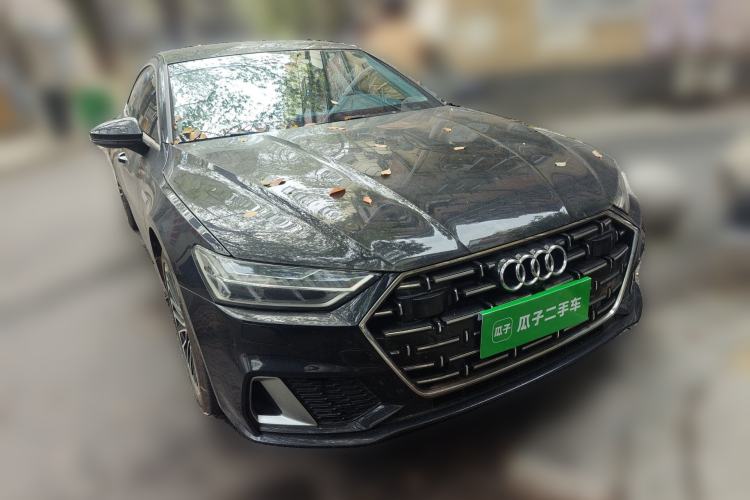 Used Audi A7L 2024 45 TFSI Luxury Edition Front Right 45 Deg