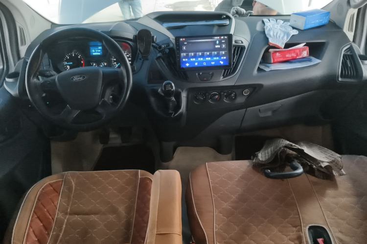 Used Ford Transit 2019 2.0T Diesel Multi-Purpose Commercial Vehicle Mid-Drive Mid-Roof 6-Seater China VI Standard
