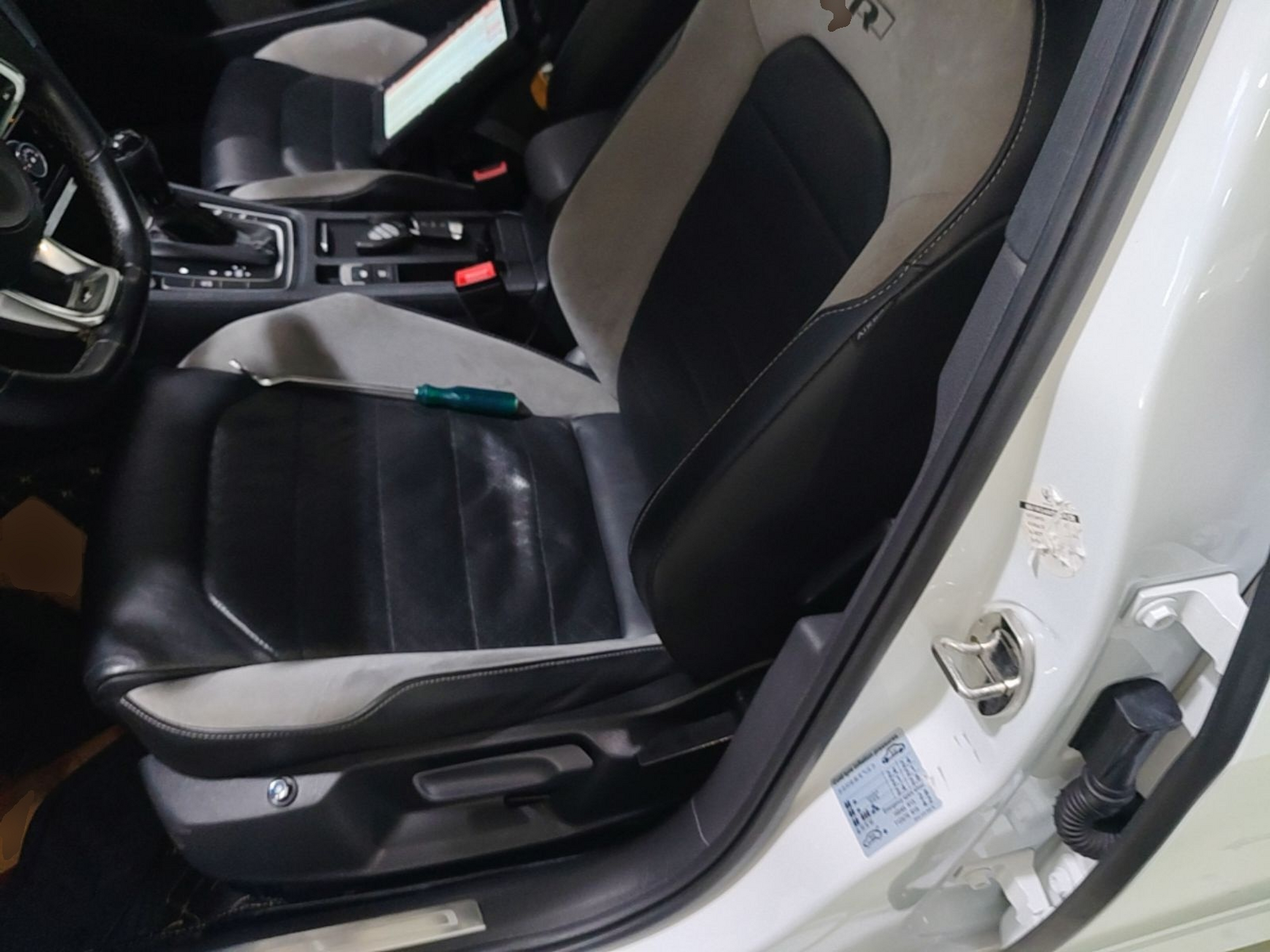 Avant de la voiture