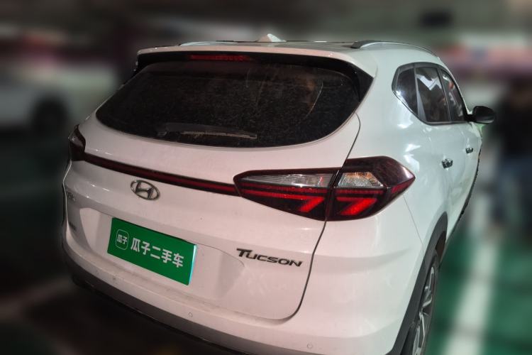 Used Hyundai Tucson 2020 280TGDi Two-Wheel-Drive GLS Smart Connectivity Version China VI Standard Rear Right 45 Deg