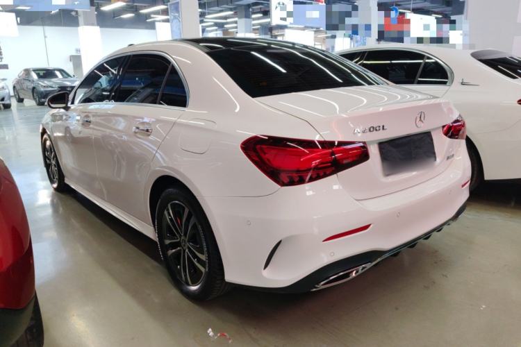 Used Mercedes-Benz A-Class 2023 A 200 L Dynamic Model Rear Left 45 Deg