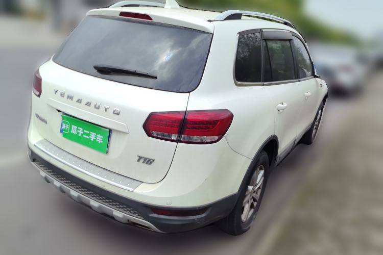 Used Yema T70 2016 1.8L Manual Elite Version Rear Right 45 Deg