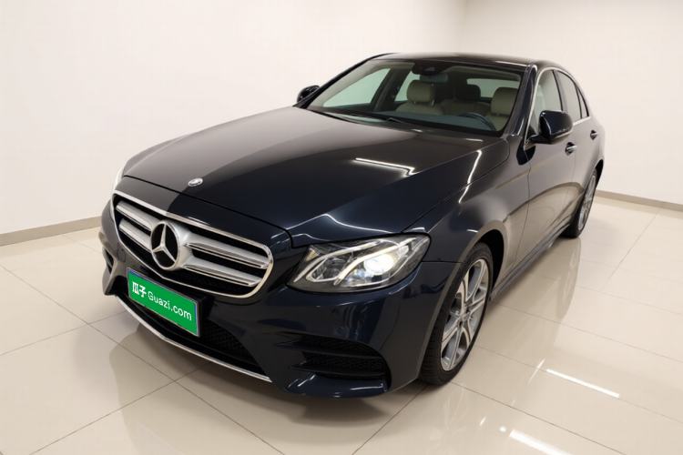 Used Mercedes-Benz E-Class 2017 E 300 L Sporty and Stylish Model Front Left 45 Deg