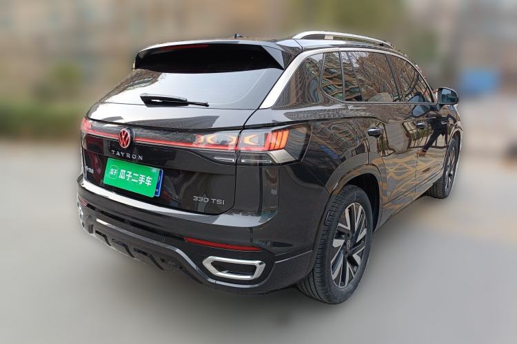 Used Volkswagen Tayron 2023 330TSI Two-Wheel-Drive R-Line High-Energy Version Rear Right 45 Deg