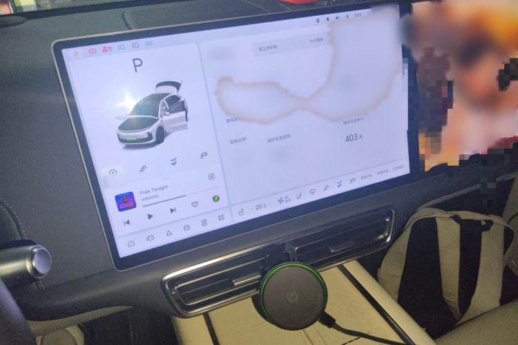 Used Li Auto L6 2024 Pro Model Audio And AC Panel