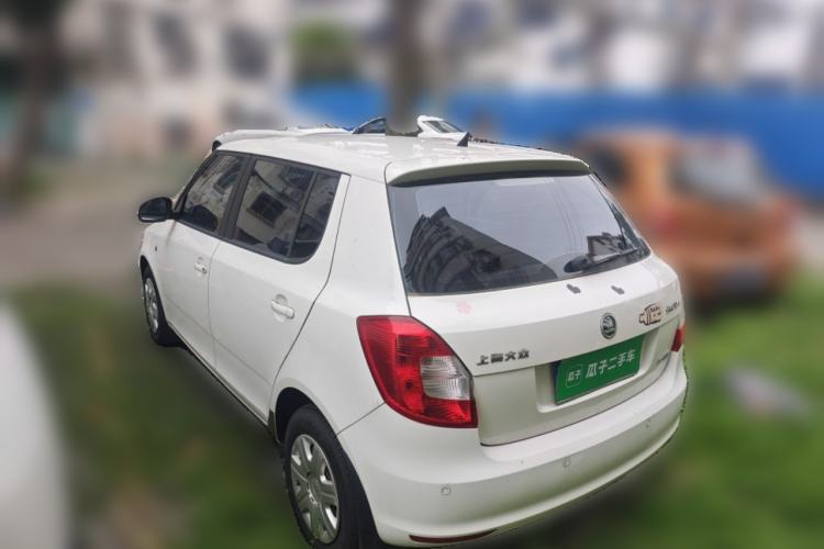 Used Skoda Fabia 2014 1.4L Automatic Crystal Edition Rear Left 45 Deg