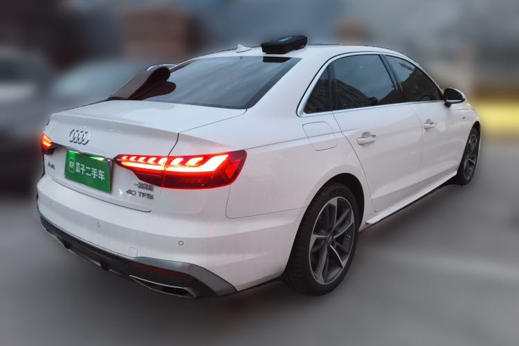 Used Audi A4L 2020 40 TFSI Fashion Dynamic Model Rear Right 45 Deg