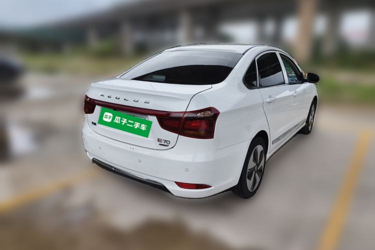 Used Dongfeng Aeolus E70 2021 Revised Version 2 500 Ultra-Comfort Edition Rear Right 45 Deg