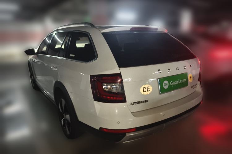 Used Skoda Octavia 2019 TSI280 DSG Luxury Edition Station Wagon China VI Standard Rear Left 45 Deg