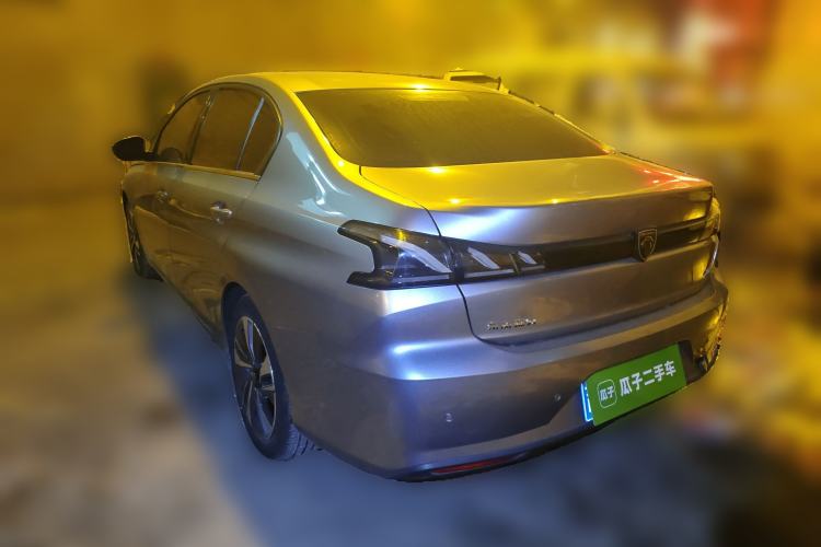 Used Peugeot 408 2022 1.6T Light-Chasing Edition Rear Left 45 Deg