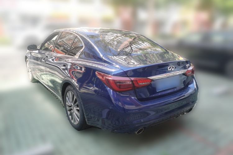 Used Infiniti Q50L 2018 2.0T Enjoyment Version China V Standard Rear Left 45 Deg