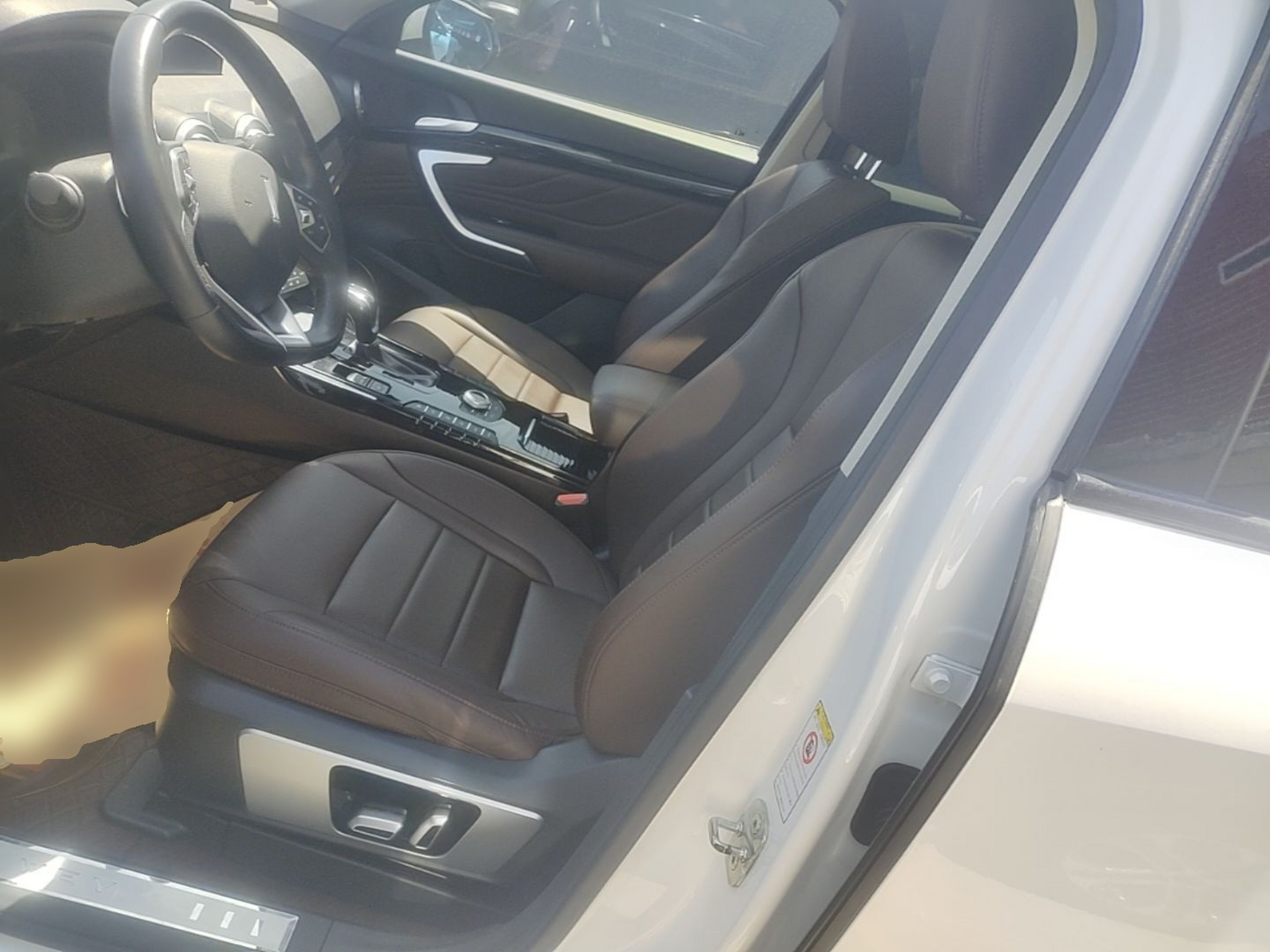 Avant de la voiture
