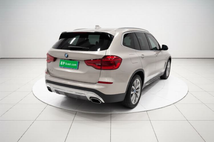 Used BMW X3 2020 xDrive25i Luxury Package Rear Right 45 Deg