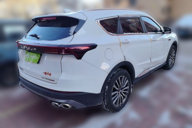 Used JETOUR X70 PLUS 2023 1.6T DCT Stronger 5-Seater Rear Right 45 Deg