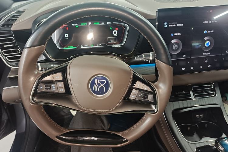 Used BYD Han 2020 EV Long-Range Deluxe Model Steering Wheel