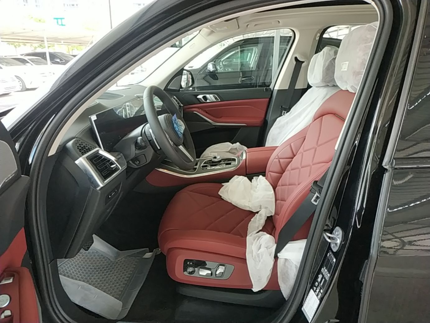 A primeira fila do carro