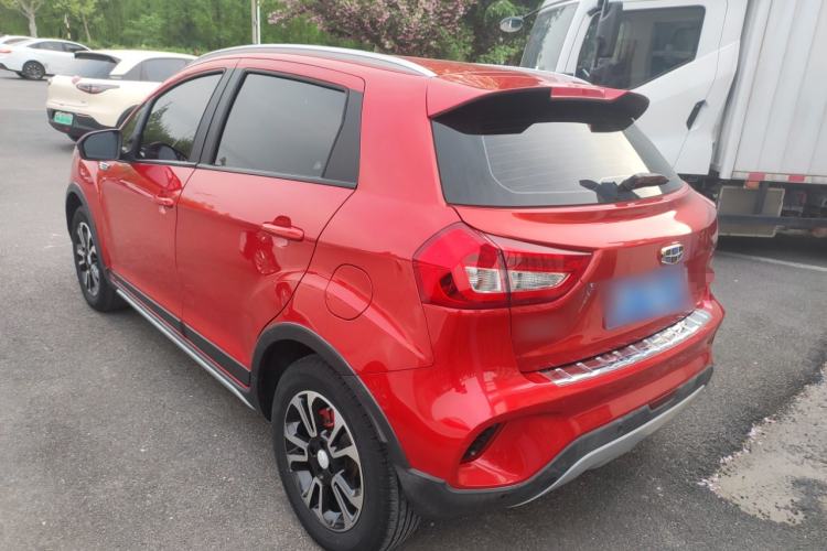 Used Geely Auto Vision X3 2017 1.5L Automatic Luxury Model Rear Left 45 Deg