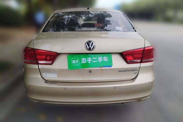 Used Volkswagen Santana 2015 1.6L Manual Fashion Edition Rear