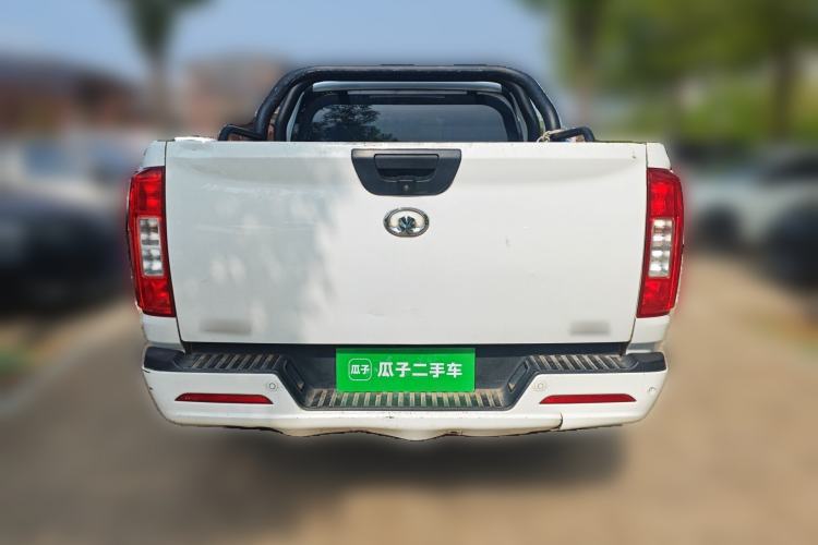 Used Great Wall Poer 2019 2.0T Commercial Version Manual Diesel 4x4 Elite Long-Box GW4D20M Rear