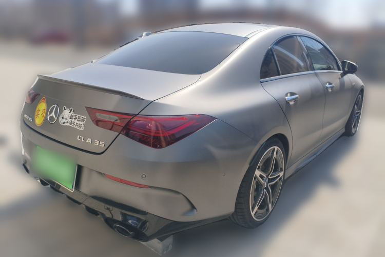 Used Mercedes-Benz CLA AMG 2024 AMG CLA 35 4MATIC Rear Right 45 Deg