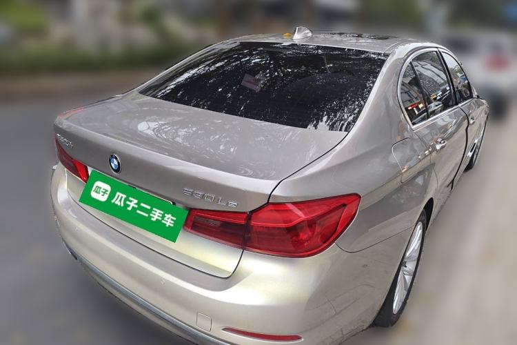 Used BMW 5 Series New Energy 2021 535Le Luxury Package Rear Right 45 Deg