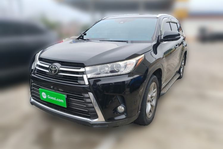 Used Toyota Highlander 2018 2.0T Four-Wheel Drive Prestige Version 7 Seats China V Emission Standard