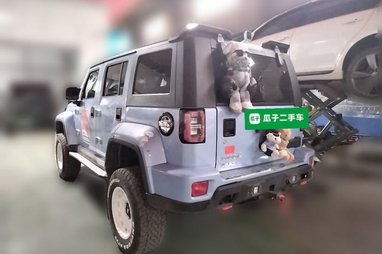 Used BAIC Off-Road BJ40 2023 2.0T Automatic Four-Wheel Drive Urban Hunter Edition Chivalrous Type Rear Left 45 Deg