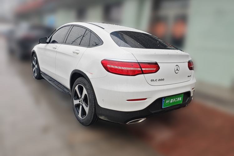 Used Mercedes-Benz GLC Coupe 2018 GLC 200 4MATIC Coupe SUV Rear Left 45 Deg