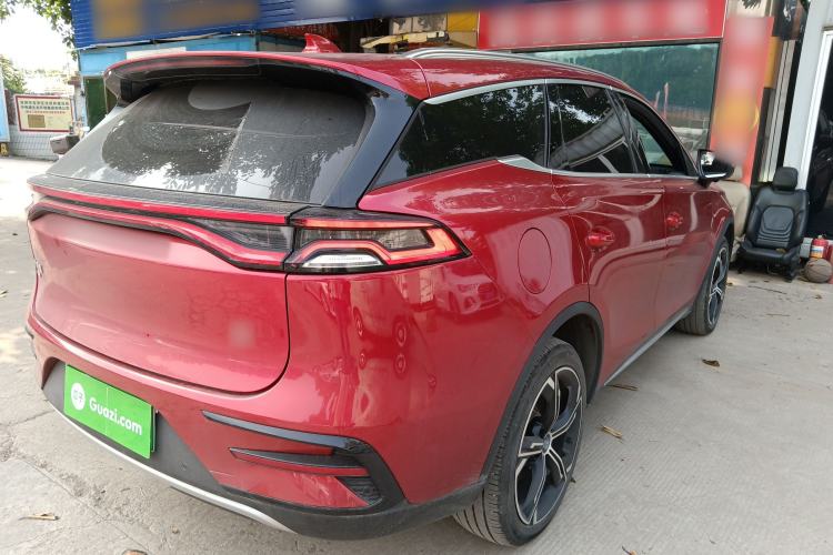 Used BYD Tang New Energy 2021 DM-i 112KM Prestige Model Rear Right 45 Deg