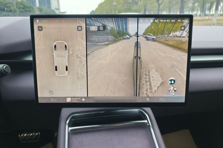 Used XPeng P7 2025 Model—702 Long Range Ultra Audio And AC Panel