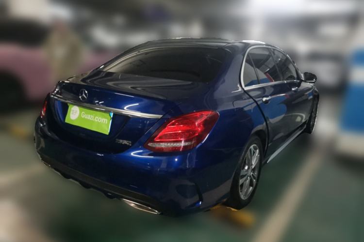 Used Mercedes-Benz C-Class 2016 C 200 L Sport Edition Rear Right 45 Deg