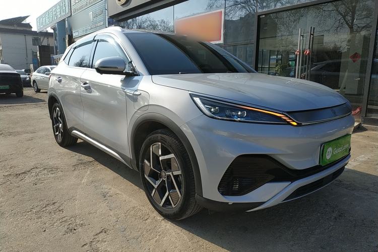 Used BYD Yuan PLUS 2024 Honor Edition 510KM Beyond Model Front Right 45 Deg