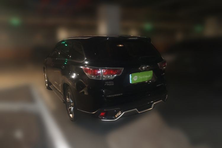 Used Toyota Highlander 2017 2.0T Four-Wheel Drive Ultimate Edition 7 Seats Rear Left 45 Deg