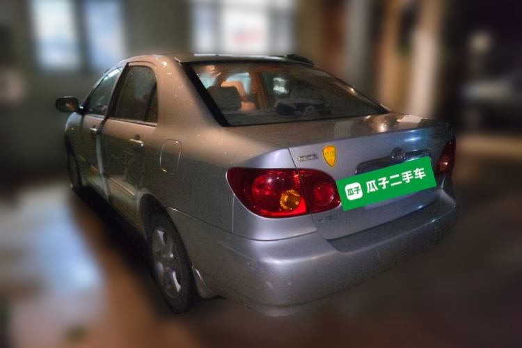 Used Toyota Corolla EX 2009 1.6L Automatic G Special Edition Rear Left 45 Deg