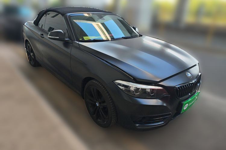 Used BMW 2 Series 2019 225i Convertible Coupe Sports Design Package Front Right 45 Deg