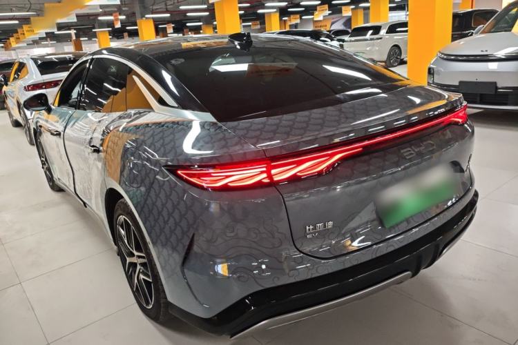 Used BYD Han L 2025 EV Four-Wheel Drive LiDAR Flagship Model