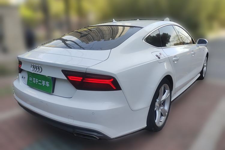 Used Audi A7 2018 40 TFSI Ambition Edition Rear Right 45 Deg