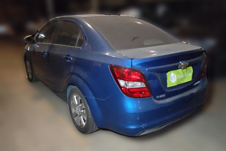 Used Chevrolet Aveo Sonic 2014 Sedan 1.6SX AT Fashion Edition Rear Left 45 Deg